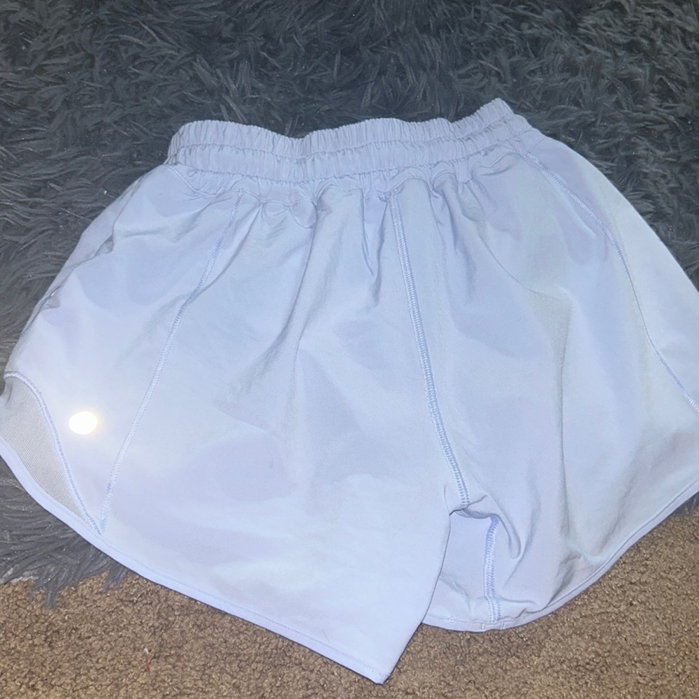 lululemon hotty hot shorts light blue